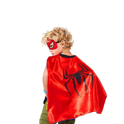 New Superhero Capes for Kids 3-10 Year Old Boy Gifts Boys Cartoon Dress Up Costumes Party Supplies Easter Gifts Cosplay Costumes