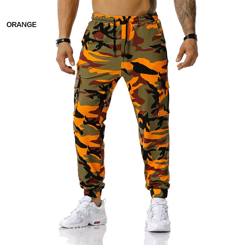 Mens Harem Pants 69% Cotton Camo Men Multiple Color Camouflage Cargo Pant Men Joggers Trousers With Pockets Die Hose CP01