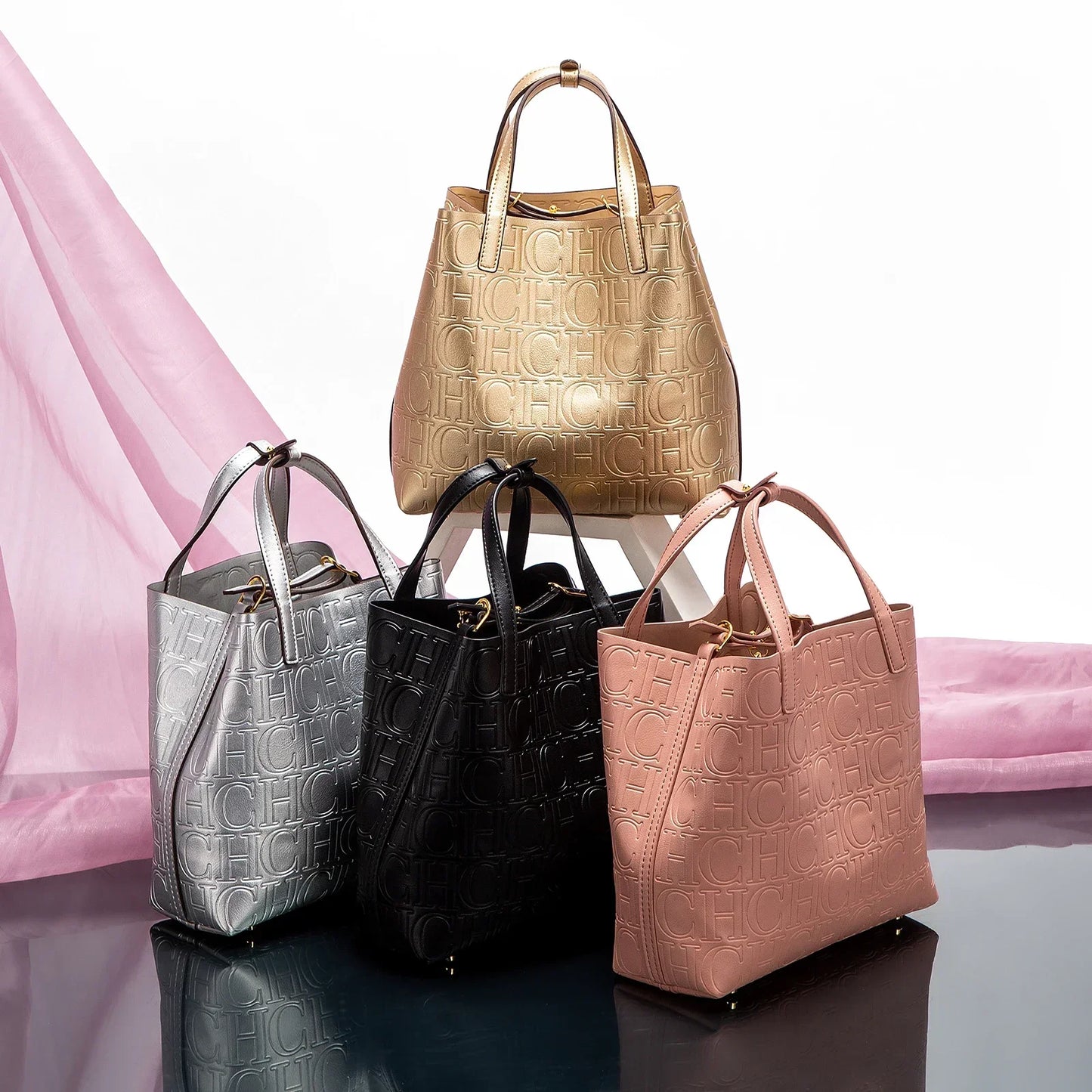 Colour Simple Design Fashion Handbag Pure Large Capacity Exquisite Versatile Classic Retro Style Women's