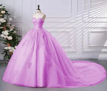 15 Quinceanera Dresses Ball Gown Strapless Party Dresses Sweet Ball Gown Customized 15 Year Old Dress Plus Size
