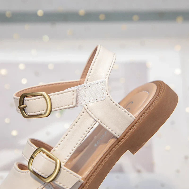 Children's Summer Sandals Hollow-out Woven Fashion Girls Beach Sandals Simple Fashion Kids Causal Flats Shoes Size 26-36