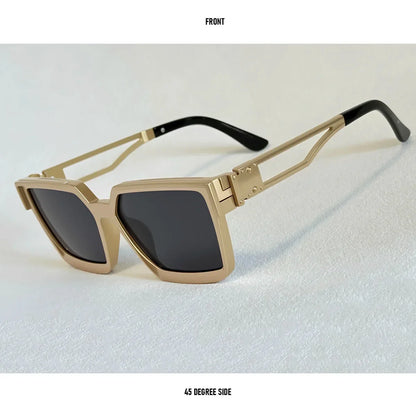 Millionaire Square Sunglasses Women 2026 UV400 Protection Sunglass Men Luxury Brand Design Fashion Glasses Gafas De Sol Hombre
