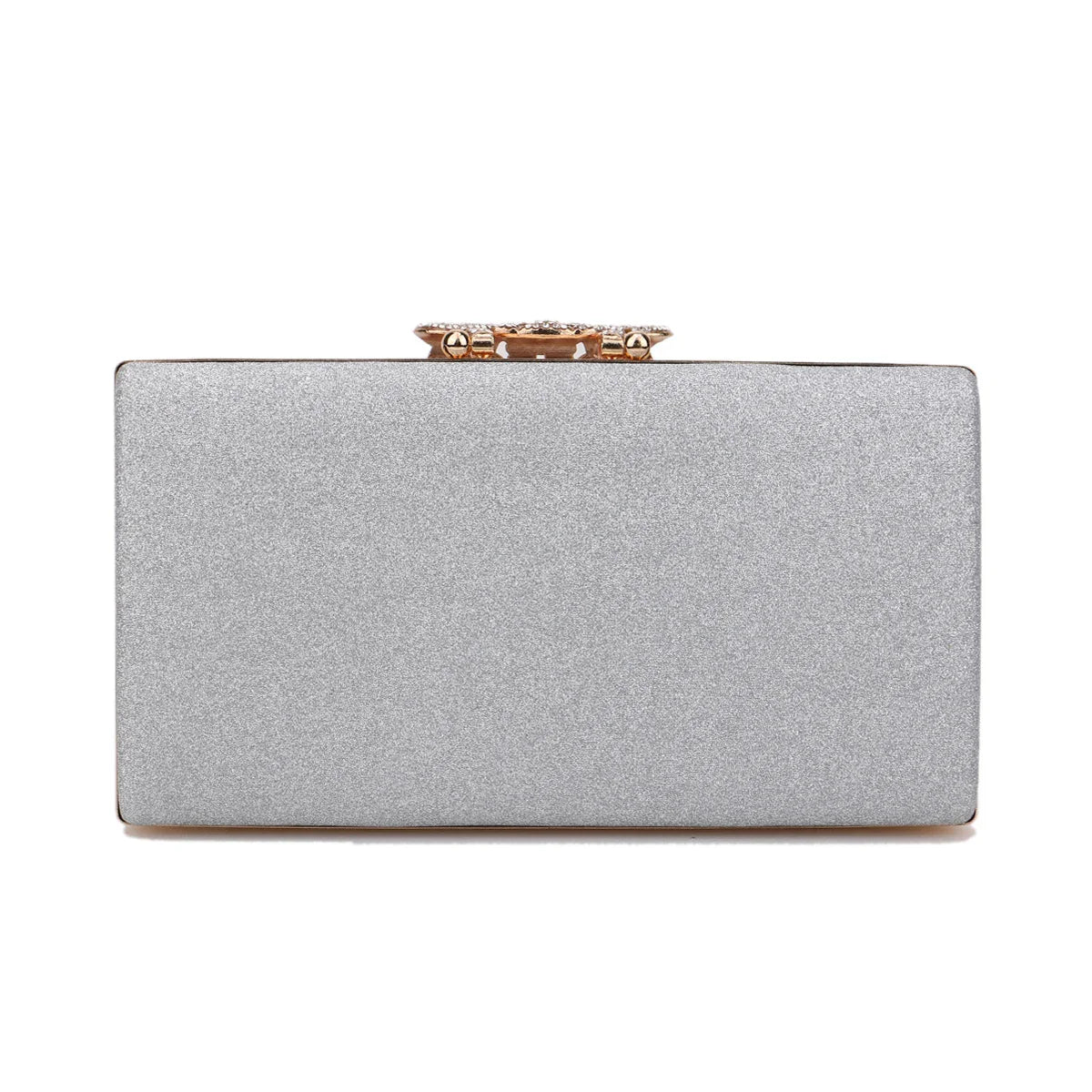 Sequined Fashion Women Evening Bags Crown Metal Chain Shoulder Day Clutch With Rhinestones Wedding Party Handbags