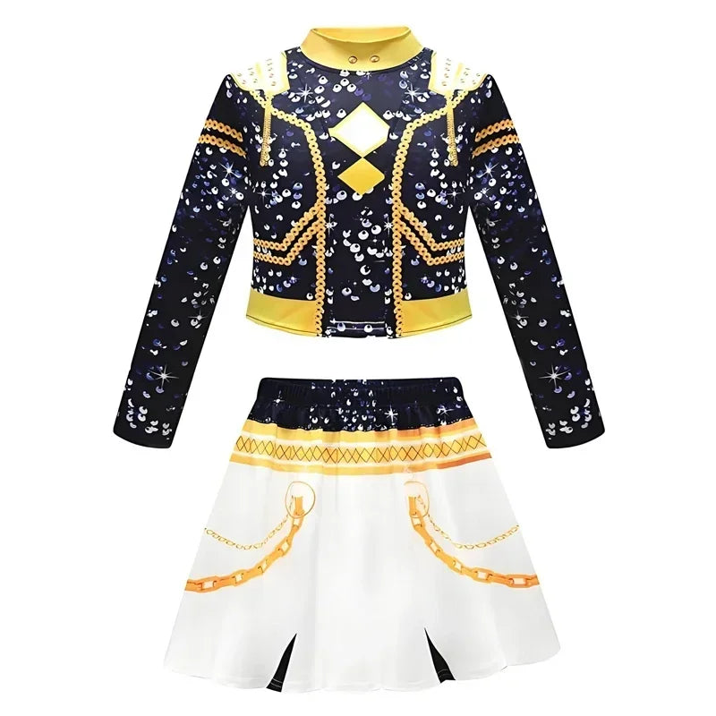 Anime Movie Kids  Cosplay Rumi Zoey Mira Cosplay Suit Clothes KPop Rumi Zoey Cosplay Costume 3D Print Costume