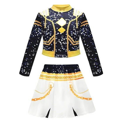Anime Movie Kids  Cosplay Rumi Zoey Mira Cosplay Suit Clothes KPop Rumi Zoey Cosplay Costume 3D Print Costume