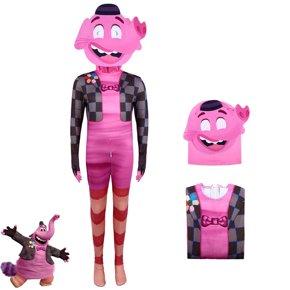 NewAnime Movie Inside Out Joy Cospaly Costume Joy Anger Fear Cos Outfits For Adult Halloween Stage Performance Costume