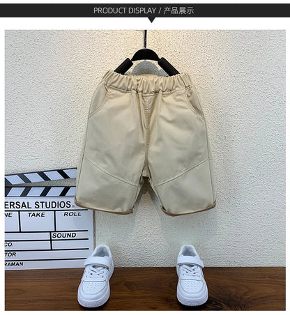 Summer Korean Infant Boys Clothes Sets Fashion Cotton Baby Girls Short T-Shirt Suits Casual