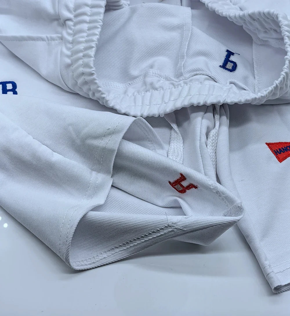Mens Skinny Cotton Sporting Running Shorts Streetwear Bodybuilding Embroidered Fitness Short pants Jogger Gyms sport Shorts