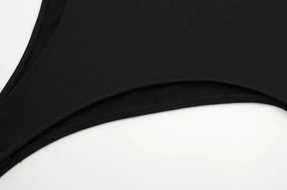 Women Fashion With Halter Neck Skinny Bodysuit Sexy Sleeveless Snap-button Female Playsuits Mujer