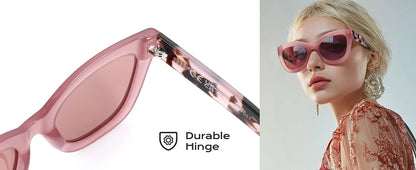 Handmade Acetate Polarized Sunglasses Fashion Square Shade UV400 Protection Sun Glasses for Women