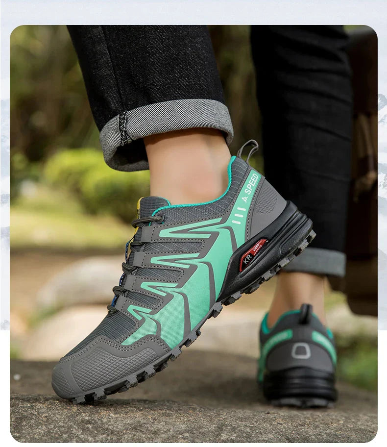 Waterproof Hiking Shoes Men‘s Outdoor Trekking Sneakers Mountain Climbing Camping Trainers Hunting Tactical Boots Bike Shoe Male