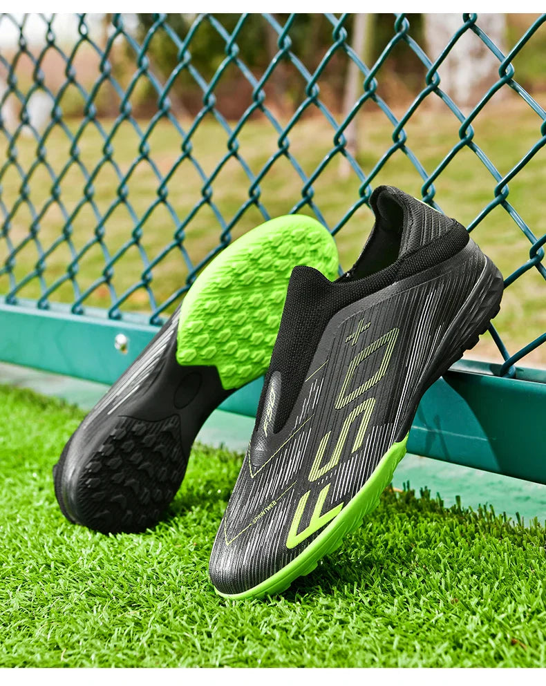 New Men's Football Boots Turf Comfortable Cleats Futsal Non Slip Soccer Shoes Sport Ultralight Fg Grass Indoor Adult Non-Slip