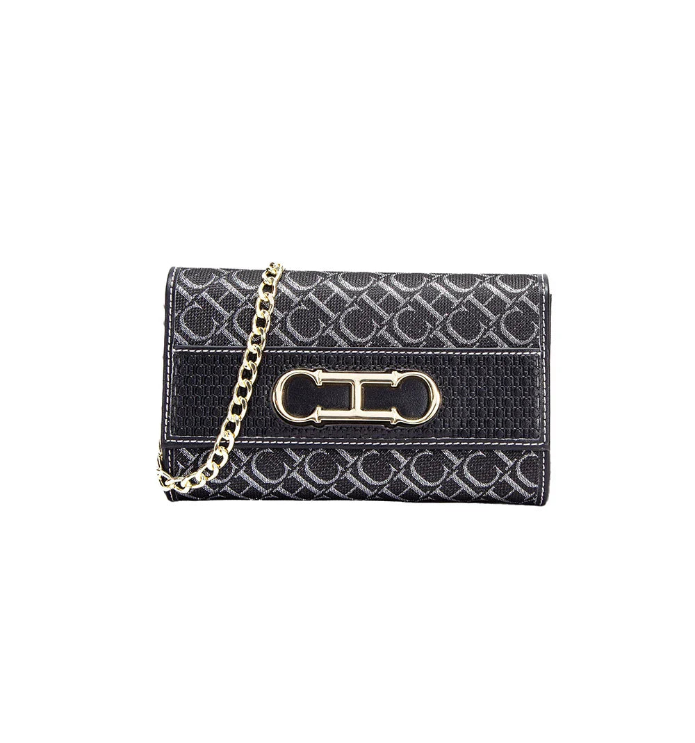 Fashionable Classic Retro Women's New Shoulder Bag PVC Material Business Office Commuter Women's Chain Bag