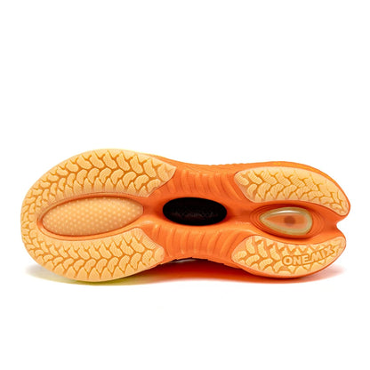 New Cushioning Running Shoes For Men Suitable Heavy Runners Lace Up Sports Women Non-slip Outdoor Athletic Male Sneakers