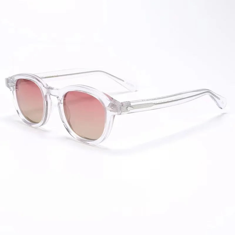 Authentic Johnny Depp LEMTOSH UV400 Driving Anti-Glare Men Women Sun Glasses Popular Square Acetate Frames Male Couple Eyewear