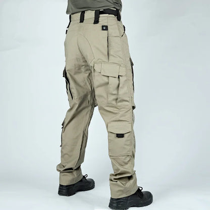 Tactical Pants For Men Casual Multi-Pockets Cargo Trousers Quick Dry Outdoor Waterproof Work Trousers Wear-Resistant Overalls