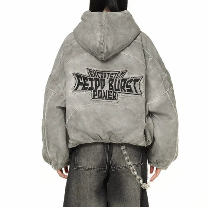 Autumn Winter New Men's Tide Original Design Techwear High Street Fashion Trend Vintage Jacket Chic Casual Coats Ins HK6132