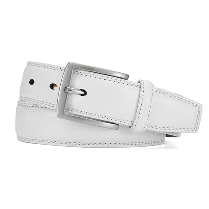 125cm Plus Size Men Belts High Quality Genuine Leather LONG Large Pin Buckle Metal Automatic Buckle Fashion Designer 2023New