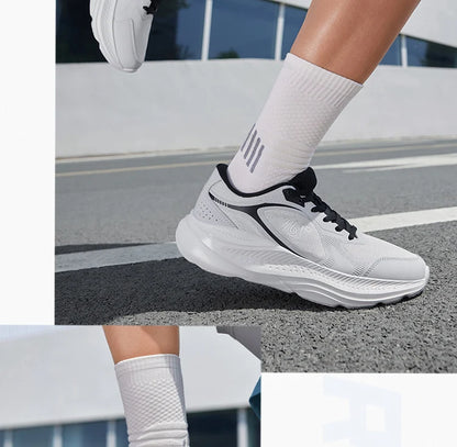 Men Running Shoes Soft Mesh Thick-soled Trendy Cushioning Durable Breathable Jogging Stable Male Sneaker 672532237