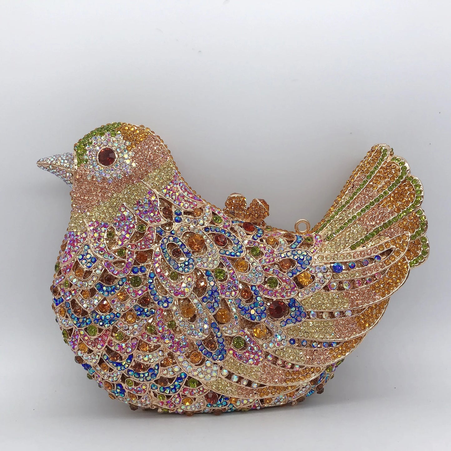 Birds Doves Animals Diamond Bags Rhinestone Dinner Bags Banquet Crystal Clutch Purse Luxury Designer Handbags Unique Party Bags