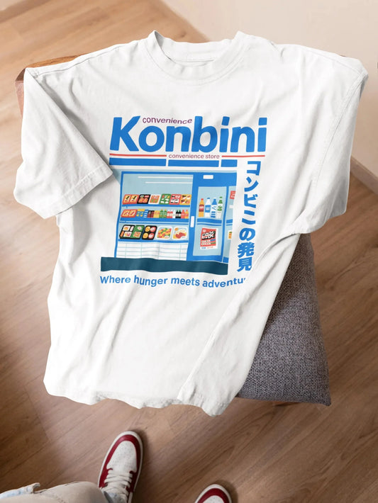 Japan Convenience Store T-shirt, 90s anime shirt, Japanese Streetwear, Harajuku shirt, Japan Retro shirt, Japan fashion, Vintage