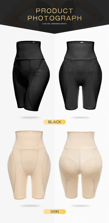 Hip Pads for Women Shapewear Butt Lifter Body Shaper with Butt Pads Hip Padded Shapewear Enhancer to Make Butt Bigger Daily Wear