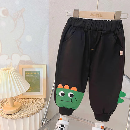New Spring Autumn Baby Girl Clothes Boys Outfits Children Cartoon T-Shirt Pants 2Pcs/Sets Toddler Casual Costume Kids Tracksuits