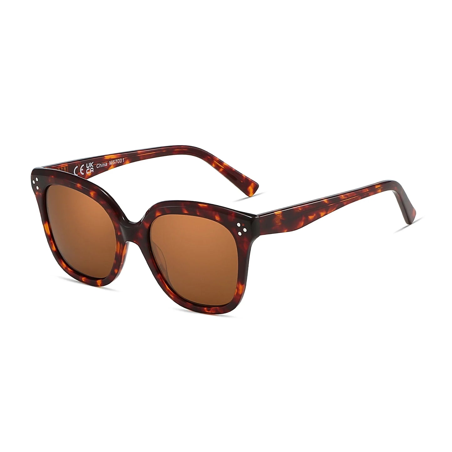 Fashion Square Polarized Sunglasses Classic Design UV400 Protection Acetate Sun Glasses Shade for Women Men