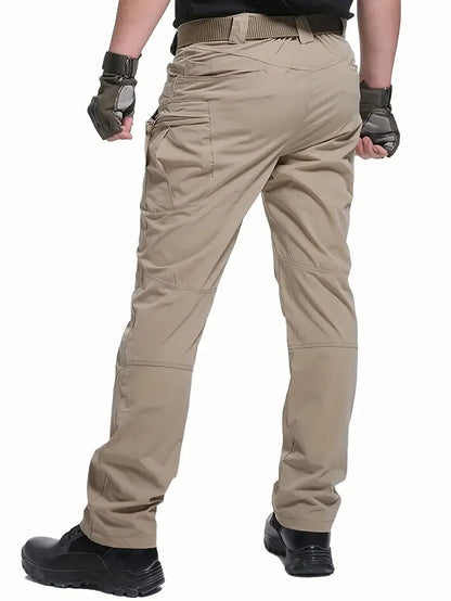 Men's Outdoor Tactical Pants Men Clothing Multi Pocket Outdoor Hunting Clothes Hiking Sweatpants Water-repellent, Wear-resistant