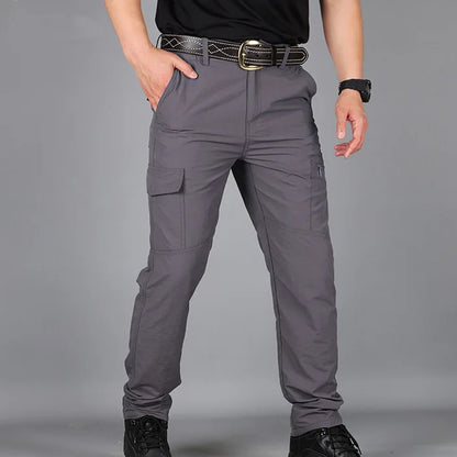 Asian Size Summer Cargo Pants Men Pants Streetwear Jogger Trekking Hiking Mountain Work Tourism Trousers