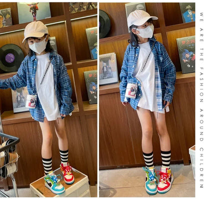 Four Seasons New Kids Sneaker Mandarin Ducks Shoes Children Basketball Boys Sports Running Shoes for Girls Casual Board Shoes