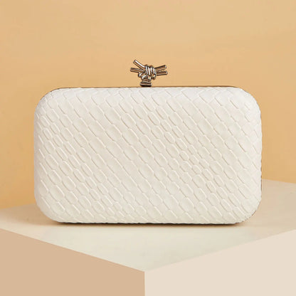 Women's Fashion Snake-Print Clutch Bag, Evening Bag, Clutch Bag to Match Evening Dresses, Detachable Shoulder Strap, Suitable for Prom, Parties, Wedding Season, Carnivals, Holiday Gatherings, Business Commuting, Women's Gift