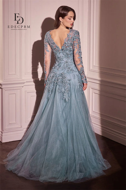 Customized Prom Dress Women's Evening Party Dresses for Special Occasions Long Sleeves Elegant Gowns Summer Dresses 2025