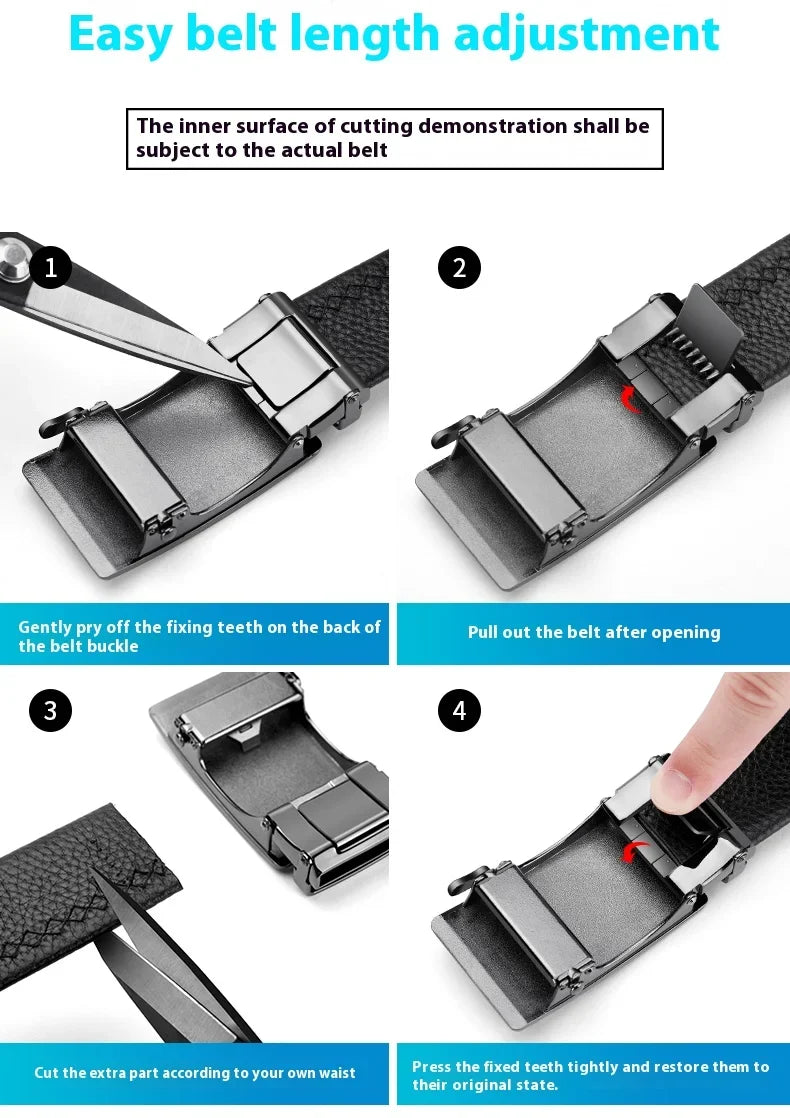 Vintage bat gold automatic buckle belt for men High quality brown/black genuine leather belt , gothic belt , designer belt men