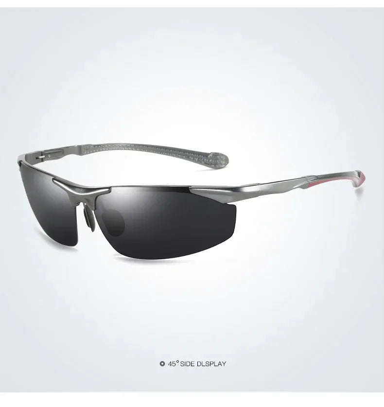 Retro Aluminum Magnesium Polarized Sunglasses Men New Sport Driving Sun Glasses Male Eyewear Accessories For Men
