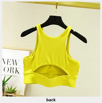 Women's Tracksuit Leggings Yoga Set Pocket High Waist Pants Sportswear Bra Fitness Workout Cycling Sport Suit Gym Outfit Clothes