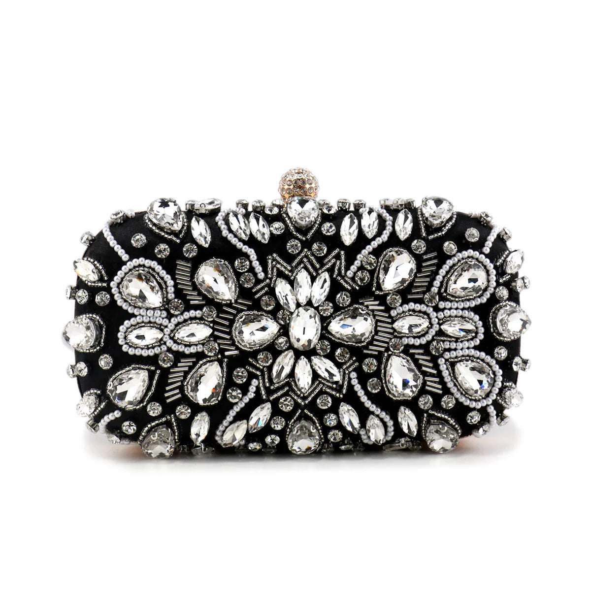 Women Clutch Bag Rhinestone Wedding Clutch Purse Luxury Women's Party Purse and Handbags Wallets Elegant Shoulder Bag