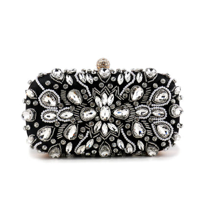 Women Clutch Bag Rhinestone Wedding Clutch Purse Luxury Women's Party Purse and Handbags Wallets Elegant Shoulder Bag
