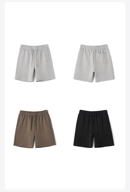2026 Summer New Oversize 300gsm Comfortable Fabric Shorts Men Running Jogger Workout Gym Shorts