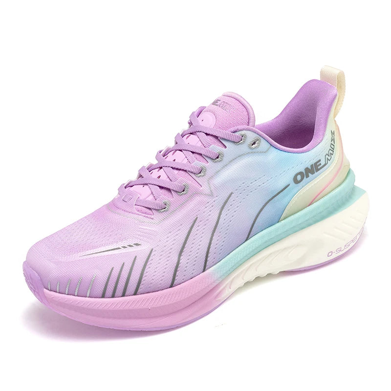 New Cushioning Running Shoes For Men Suitable Heavy Runners Lace Up Sports Women Non-slip Outdoor Athletic Male Sneakers