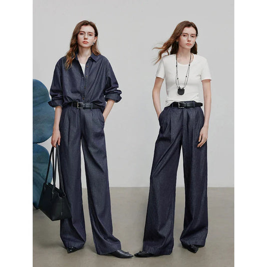 Women Denim Jean 2025 Spring New Long Pants 8518042