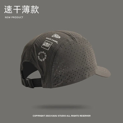 Summer 5 Panel Baseball Caps  For Men And Women Outdoor Camping Cap  Sun Protection Quick-Drying Running Hat Breathable Golf Hat