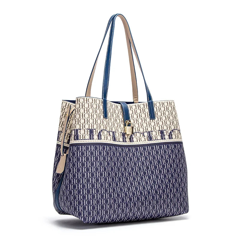 Women's Work 2024 Seasons New Leisure Personalized Tote Bag Fashion Underarm Bag Retro Large Capacity Shoulder Bag