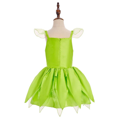 Children Snow White Cinderella Aurora Anna Elsa Costume Girl Cosplay Dress Kids Encanto Mirabel Little Mermaid Halloween Clothes