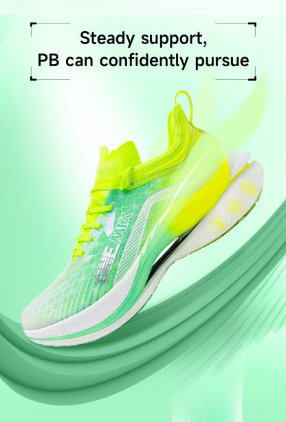 Pace Beam Marathon Running Shoes for Men Anti-slip Ultra-light Rebound Athletic Shoes Carbon Plate Sport Walking Sneakers