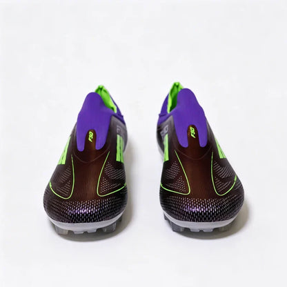2555 High Quality Mens Soccer Shoes SLIP-ON Non-Slip Turf Soccer Cleats Boys TF/FG Training Football Boots Chuteira Campo F50