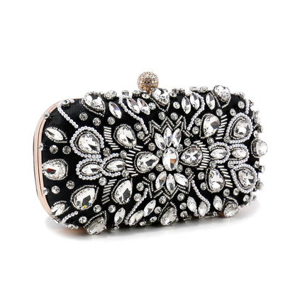 Women Clutch Bag Rhinestone Wedding Clutch Purse Luxury Women's Party Purse and Handbags Wallets Elegant Shoulder Bag