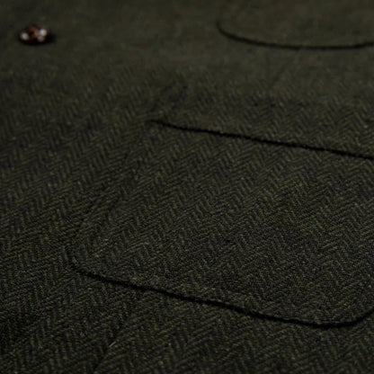 Men Vest Green Herringbone Solid Single Button Waistcoat For Birthday Wedding Business Banquet Work Daily Casual Men Suit Vest