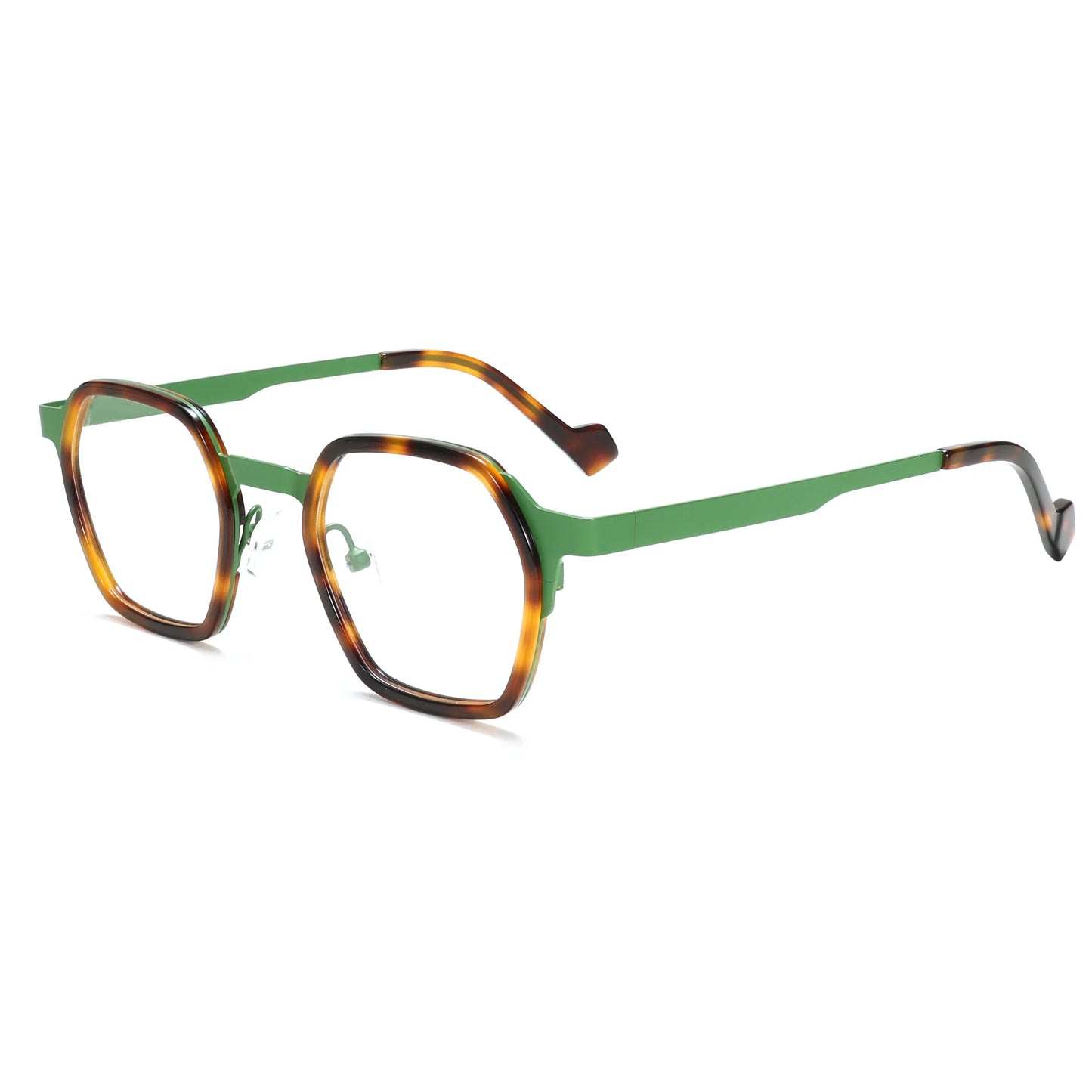 Handmade Feel Retro Glasses Asymmetric Cat Acetate Frame UV400 for Women Polarized Unique Lightweight Fit