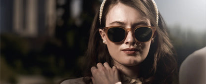 Classical High-quality Acetate Polarized Sunglasses Unisex UV400 Protection Shade Retro Round Sun Glasses ZS6211